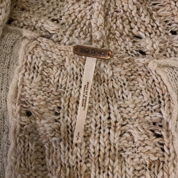 Free People Cream Cardigan Sweater - Picture 5 of 5